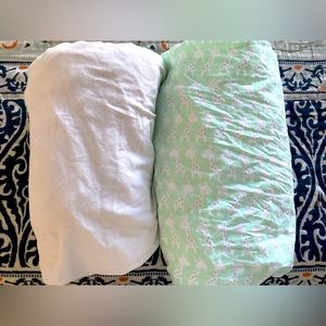 Crib fitted sheet bundle